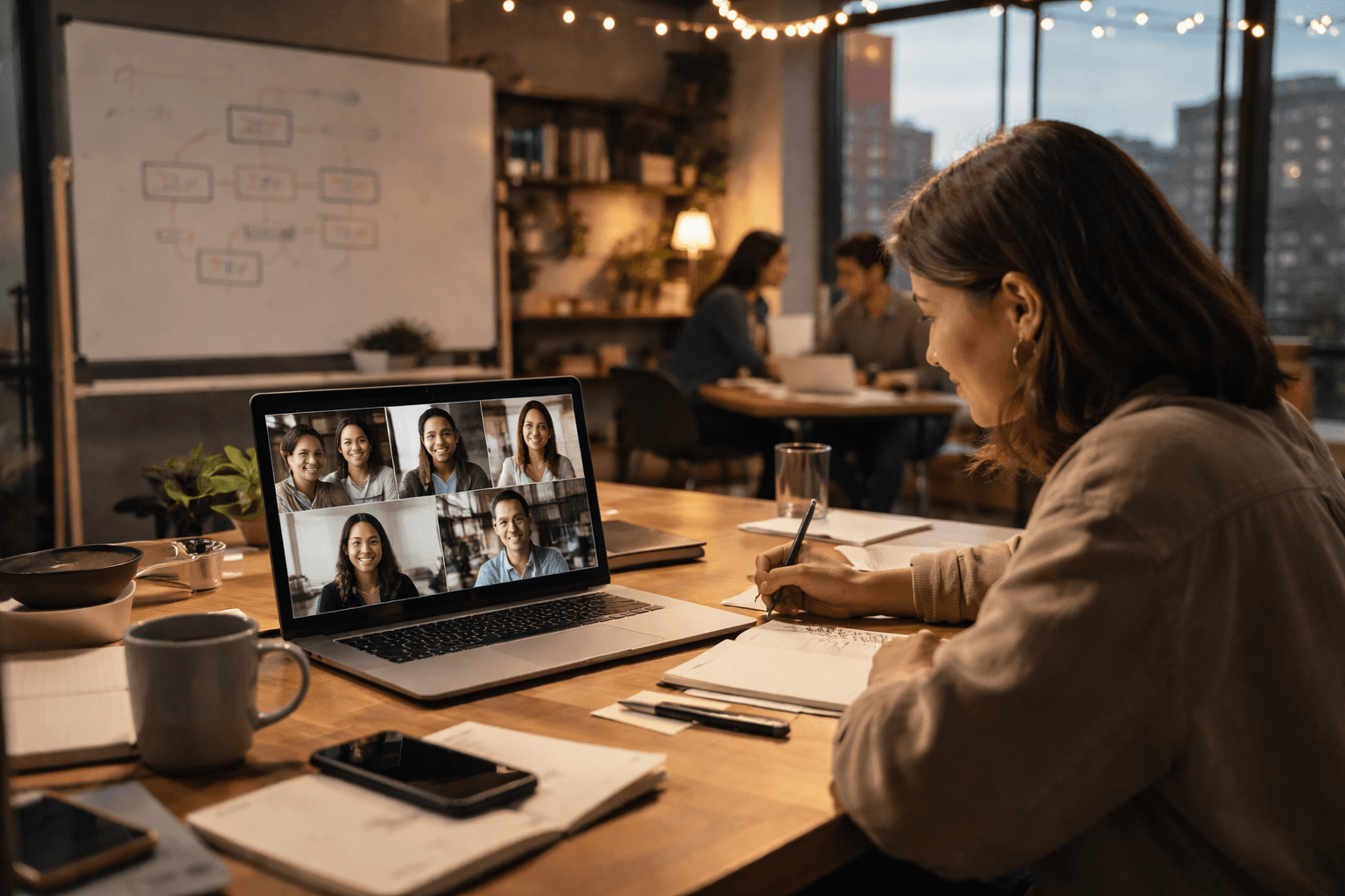 Editorial illustration before the conclusion